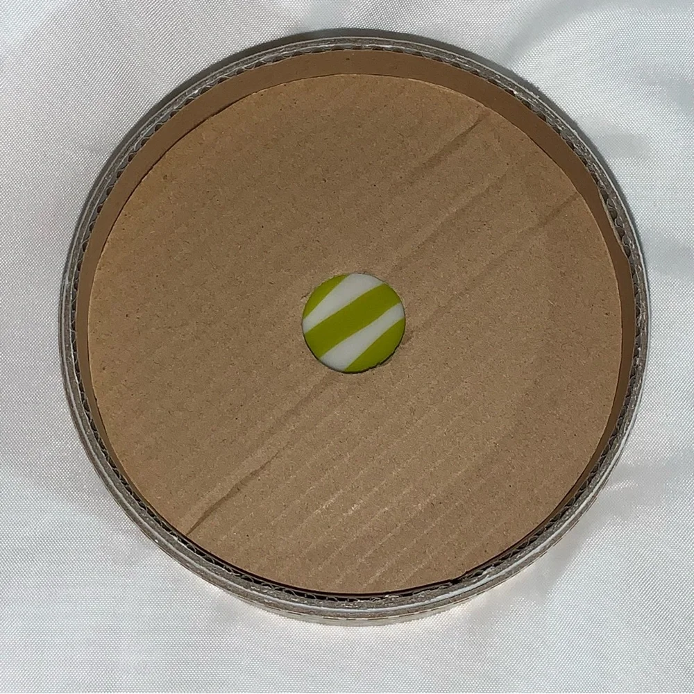 NIB authentic JONATHAN ADLER multi color ZEBRA porcelain COASTER SET (4pcs)